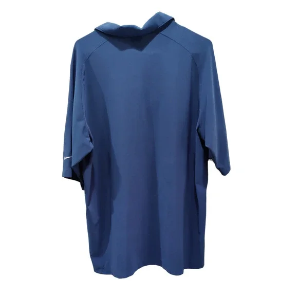 Nike Dri-Fit Uv blue shirt Size XL preowned #1164 - Picture 2 of 4